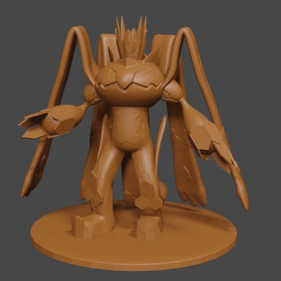 Pokemon lấy cảm hứng, Zygarde 100%, Tabletop DND thu nhỏ