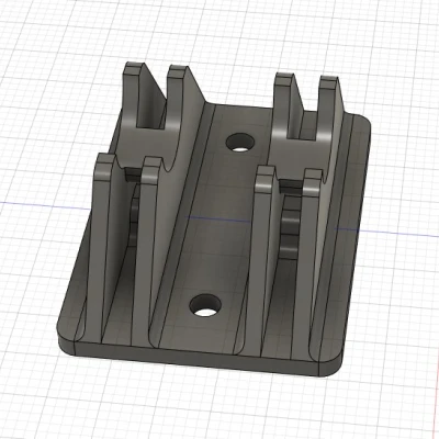 Khung lắp đặt ziptie