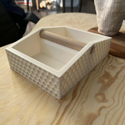 Hộp espresso gõ, hex