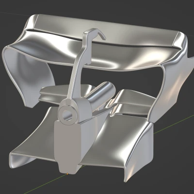 Ferrari SF23 Cánh trước và cánh sau cho mũ