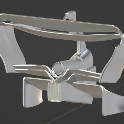 Ferrari SF23 Cánh trước và cánh sau cho mũ