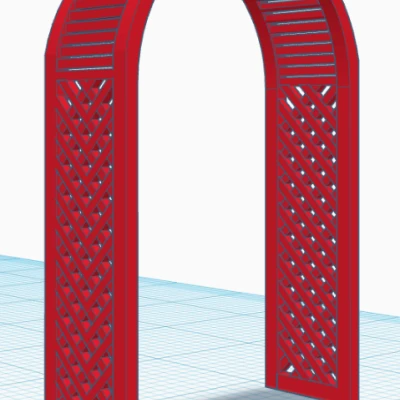 Vòm hỗ trợ leo núi thực vật