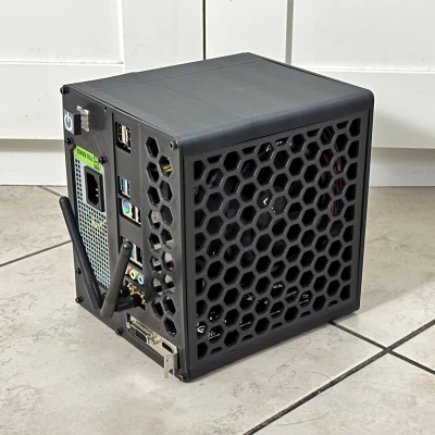 ITX PC Cube Case với SFX PSU