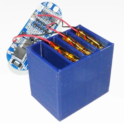 Giá đỡ cho 4 pin Lipo 602030