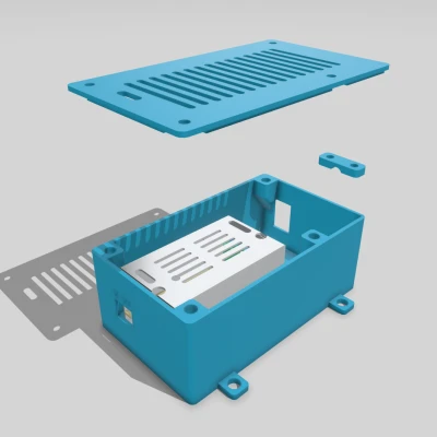 Trường hợp cho Ali Express 5V 2A PSU JCpower JC-10-5