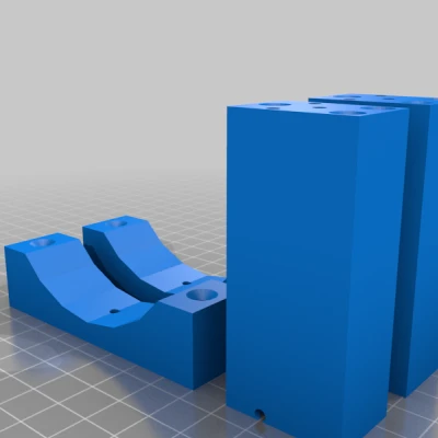 Crystal Radio Gối khối & bệ - 2,5 inch