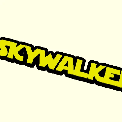 Star Wars Edition - Thẻ tên tùy chỉnh/Keychain