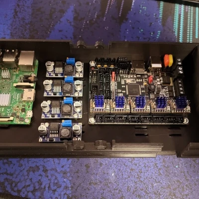 Ender 3 Max, SKR 1.4 Turbo, Raspberry Pi 3B khay