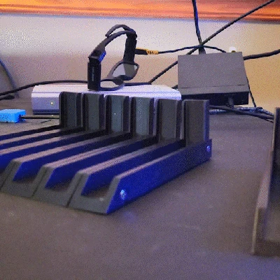 Kệ sách thép mô -đun caddy