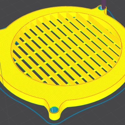 Creality K1 bảo vệ quạt phụ