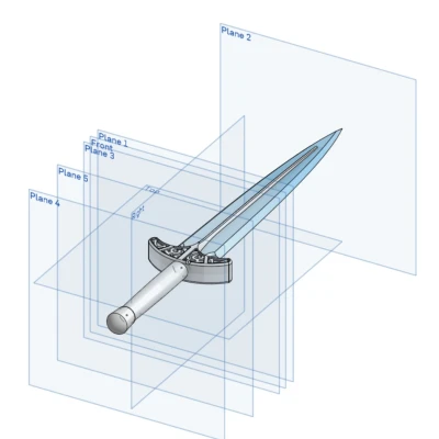 Dagger thép Skyforge từ Skyrim