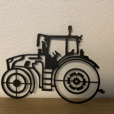 Fendt 728 Gen 7 Silhouette Wall Art