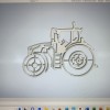 Fendt 728 Gen 7 Silhouette Wall Art - Thumbnail 2