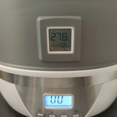 Mở rộng cho chất khử nước bạc với vị trí cho LYWSD03MMC BLE Hygrometer