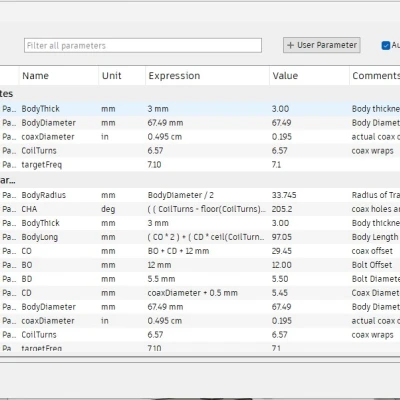 Bẫy bẫy dỗ dành cho tham số F360