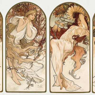 Các mùa - in hueforge