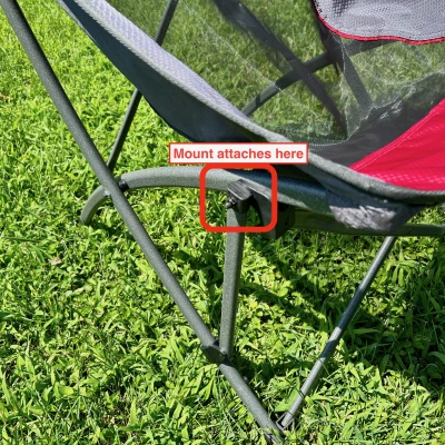 Người giữ cốc mô -đun để cắm trại - Ghế trại leo núi Alps