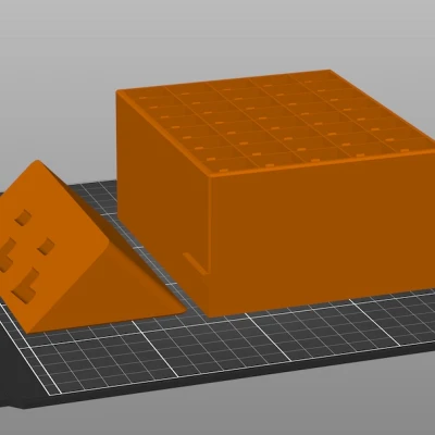 Hộp phân loại điện tử với IKEA Skadis Mount
