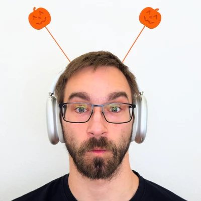 Airpods Tệp đính kèm Max - Pumpkins