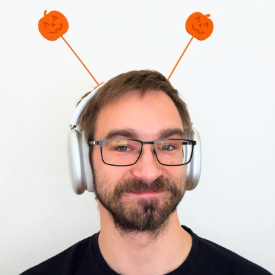 Airpods Tệp đính kèm Max - Pumpkins