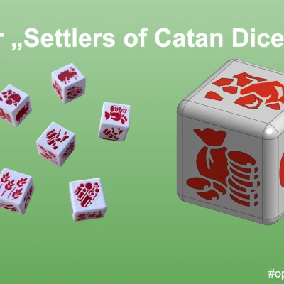 Dice cho "The Settlers of Catan Dice Game" (The Settlers of Catan)