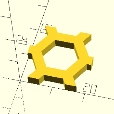 Thư viện Honeycomb Remix cho OpenScad