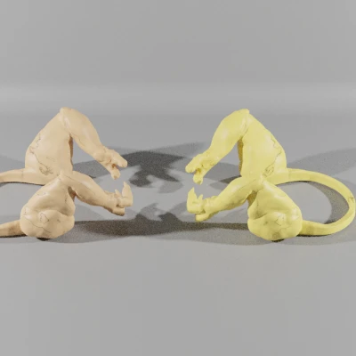 Chính xác tay T-Rex cho gà