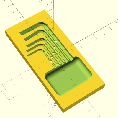 Khay công cụ cho các phím Allen