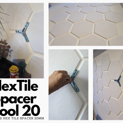 Hextile Spacertool 20 - Âm thanh Hex Tile Spacer 20 mm