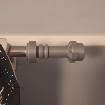 Rèm cửa phòng ngủ Lego Star Wars Lightsaber