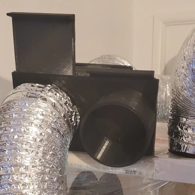 Hệ thống lỗ thông hơi kép 4 "inch