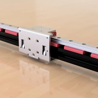 Riser có thể in cho đường ray tuyến tính được gắn trên cùng trên máy Ender3