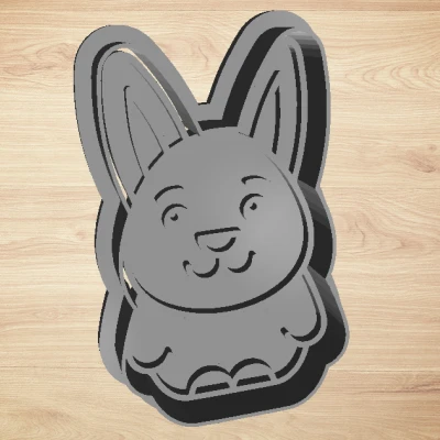 Cookie Cutter Bunny - Máy cắt và tem