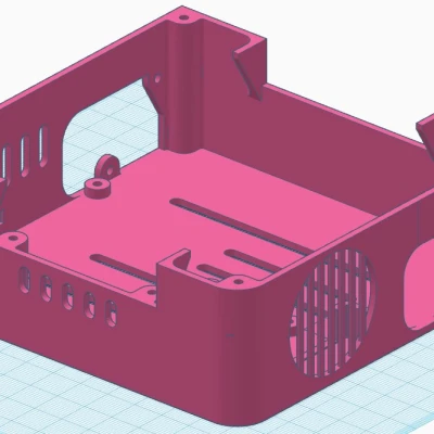 Ender 3 Pro REAR CASE để phù hợp với BTT SKR Mini E3 Phiên bản 3