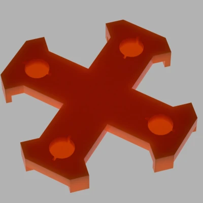 Gridfinity 6 mm keo lên giữ nam châm jib remix