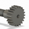 Bánh răng nhỏ 19t m8 thùng - Thumbnail 2