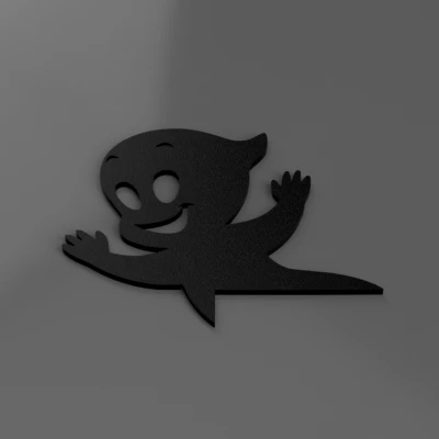 Trang trí góc cửa ma thân thiện - Halloween