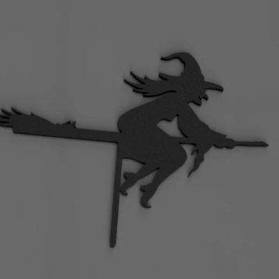 Trang trí góc cửa phù thủy