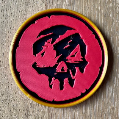Sea of ​​Thief Coaster - Skull