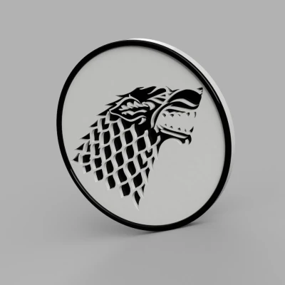 Game of Thrones Coaster - Stark
