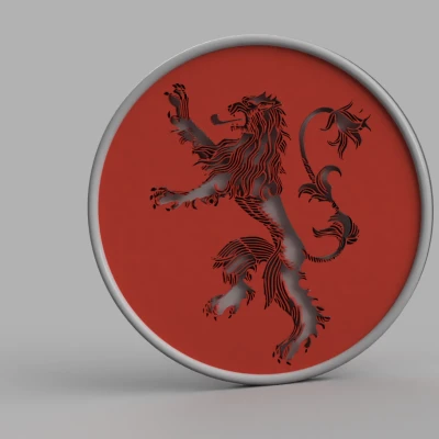Game of Thrones Coaster - Lannister