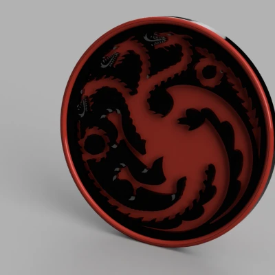 Game of Thrones Coaster - Targaryen