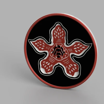 Stranger Things Coaster - Demogorgon