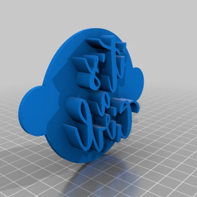 Đó là một con tem cô gái - tem cookie