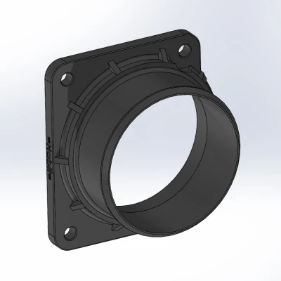 Airbox mặt bích đến 3 "(Xóa MAF) cho Nissan S13 CA18Det