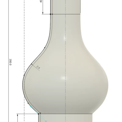 Trang trí thủy tinh đèn dầu