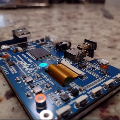 Waveshare 4.3 "HDMI USB-Touch, Phiên bản B Tràn nhà ở Voron 2.4