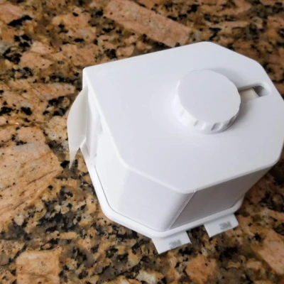 EZ Loading Wall Mount Label Dister (với tệp bước)