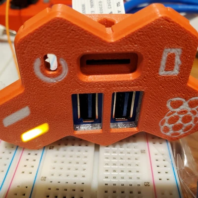 Voron 2.4 mâm xôi pi