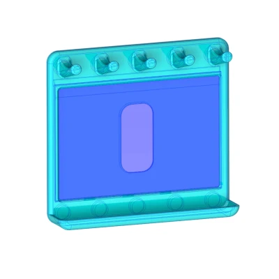 Giá đỡ khóa từ tính với khung ảnh 4x6 (cho 5 phím)